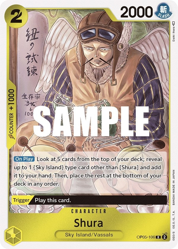 Image for Shura (Awakening of the New Era) (OP05-106) - One Piece Card Game