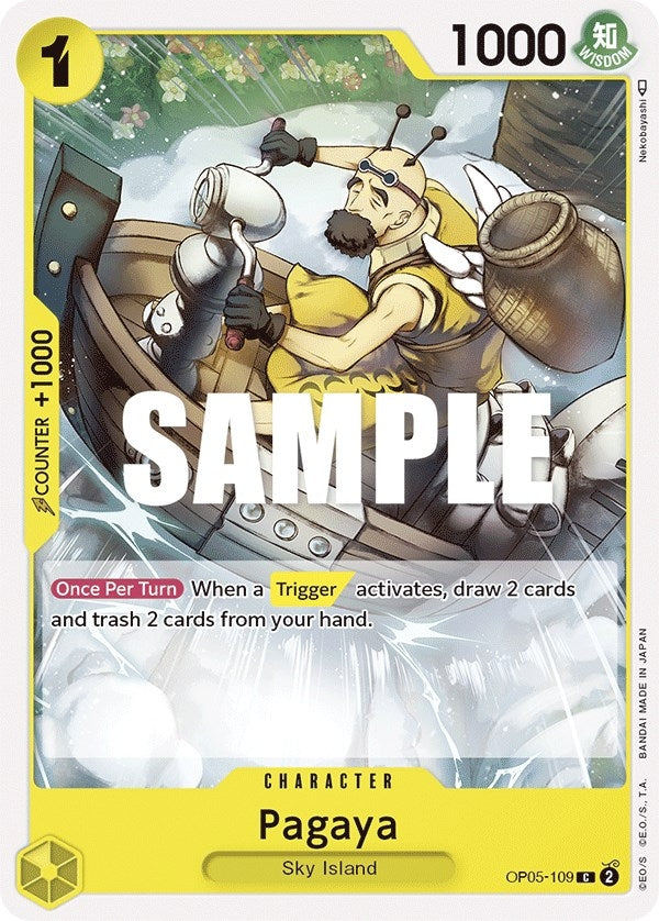 Image for Pagaya (Awakening of the New Era) (OP05-109) - One Piece Card Game