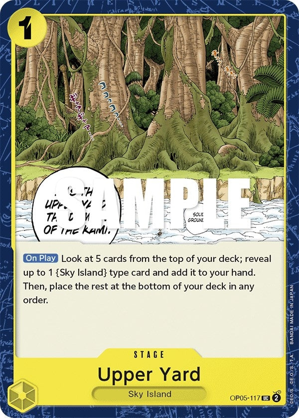 Image for Upper Yard (Awakening of the New Era) (OP05-117) - One Piece Card Game