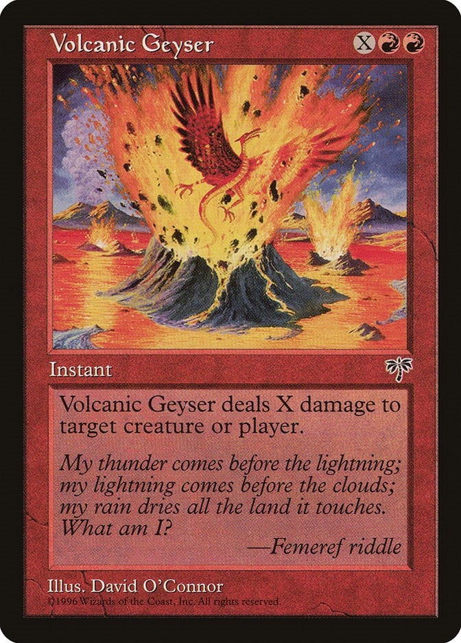 Image for Volcanic Geyser (Mirage) - Magic: The Gathering