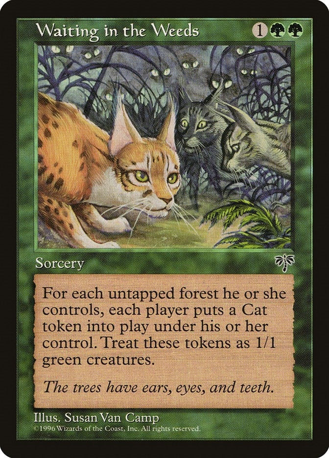 Image for Waiting in the Weeds (Mirage) - Magic: The Gathering