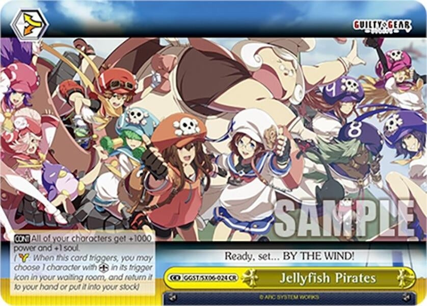 Image for Jellyfish Pirates (Guilty Gear -Strive-) (GGST/SX06-024 CR) - Weiss Schwarz