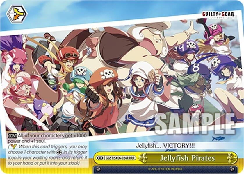 Image for Jellyfish Pirates (RRR) (Guilty Gear -Strive-) (GGST/SX06-024R RRR) - Weiss Schwarz