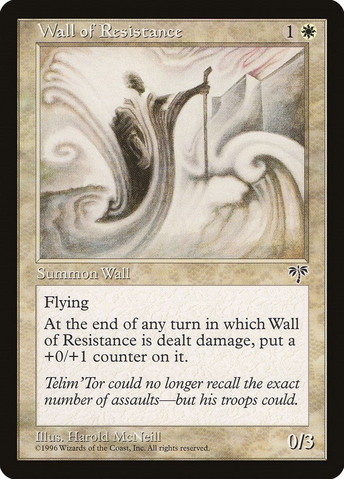 Image for Wall of Resistance (Mirage) - Magic: The Gathering