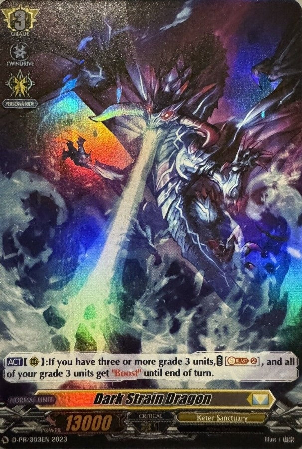 Image for Dark Strain Dragon (Foil) (D Promo Cards) (D-PR/303EN) - Cardfight Vanguard
