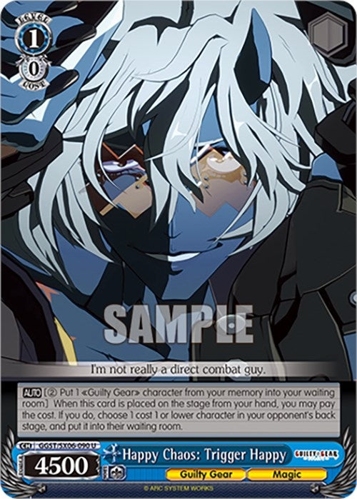 Image for Happy Chaos: Trigger Happy (Guilty Gear -Strive-) (GGST/SX06-090 U) - Weiss Schwarz