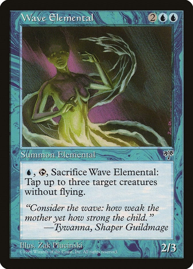 Image for Wave Elemental (Mirage) - Magic: The Gathering
