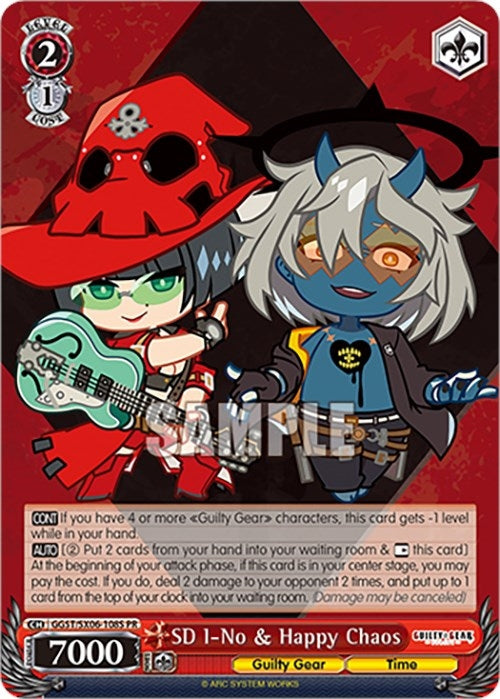 Image for SD I-No & Happy Chaos (Foil) (Guilty Gear -Strive-) (GGST/SX06-108S PR) - Weiss Schwarz
