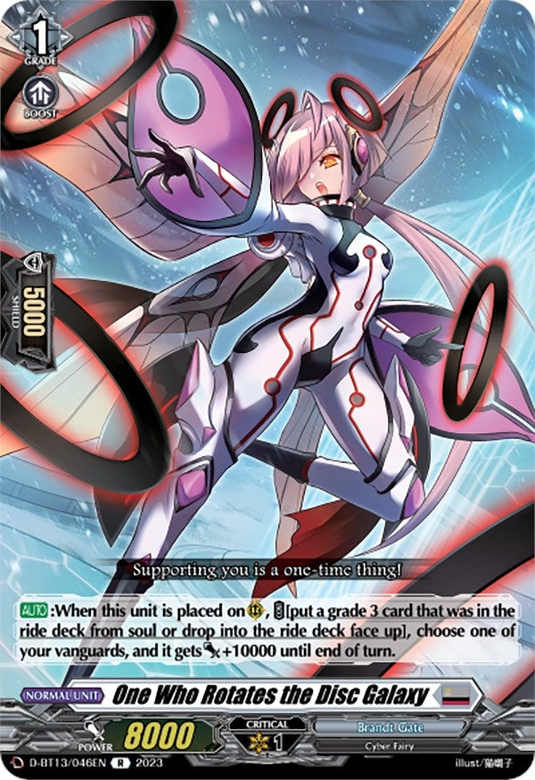 Image for One Who Rotates the Disc Galaxy (D-BT13: Flight of Chakrabarthi) (D-BT13/046EN) - Cardfight Vanguard