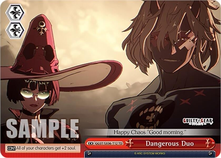 Image for Dangerous Duo (Guilty Gear -Strive-) (GGST/SX06-T12 TD) - Weiss Schwarz