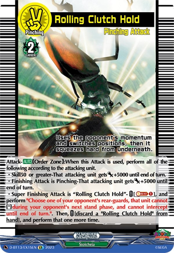 Image for Rolling Clutch Hold (D-BT13: Flight of Chakrabarthi) (D-BT13/EX15EN) - Cardfight Vanguard