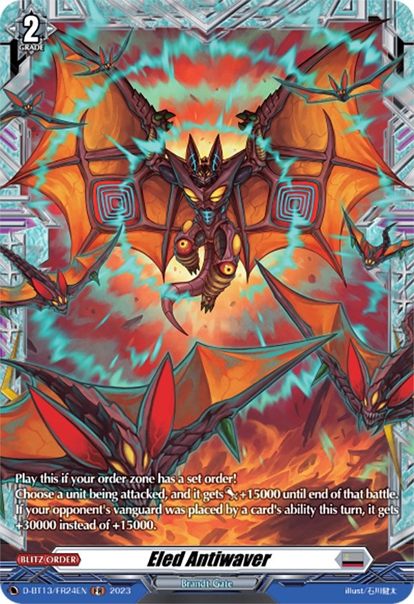 Image for Eled Antiwaver (FR) (D-BT13: Flight of Chakrabarthi) (D-BT13/FR24EN) - Cardfight Vanguard