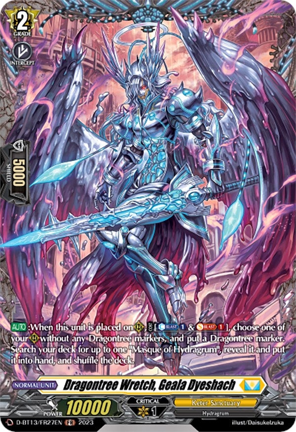 Image for Dragontree Wretch, Geala Dyeshach (FR) (D-BT13: Flight of Chakrabarthi) (D-BT13/FR27EN) - Cardfight Vanguard