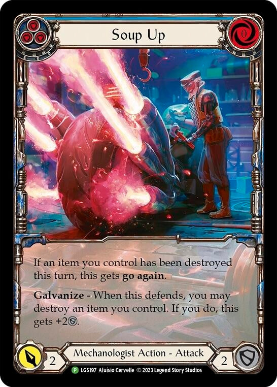 Image for Soup Up (Blue) - LGS197 (Flesh and Blood: Promo Cards) (LGS197) - Flesh and Blood TCG