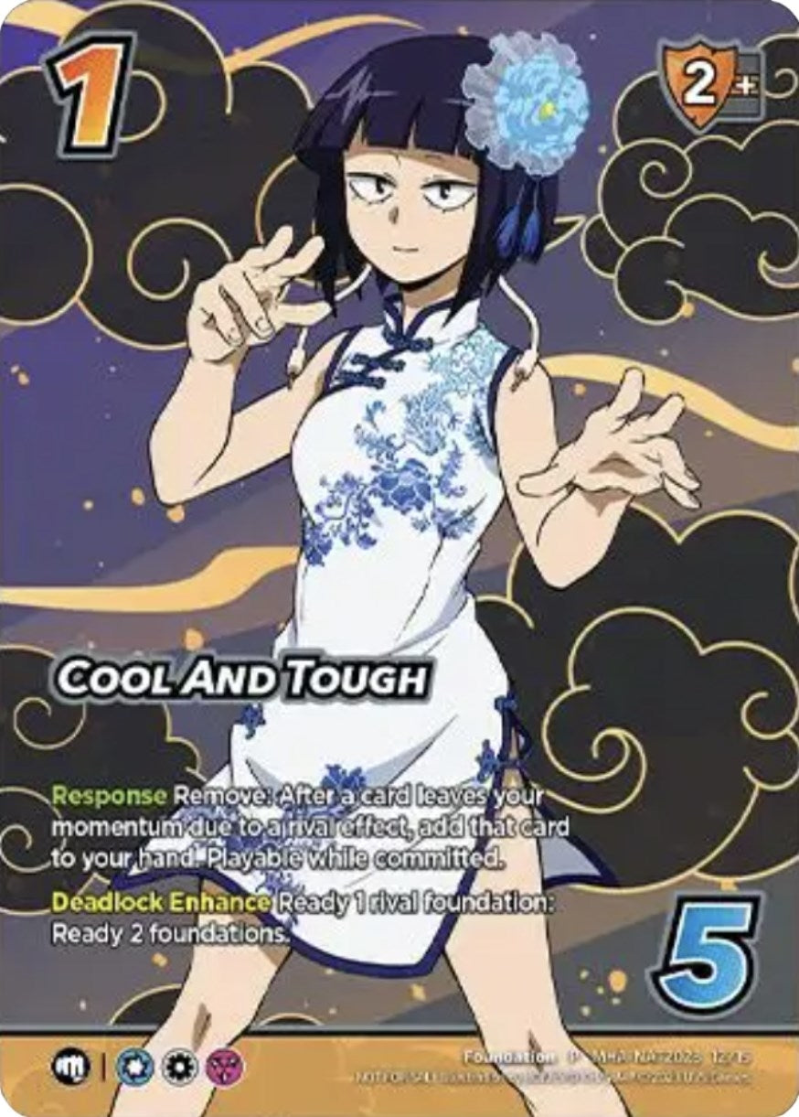 Image for Cool And Tough (Winter Warm-Up Webcam Tournament 2023) (UniVersus: My Hero Academia Promo Cards) (MHA-NAT2023 12/15) - UniVersus