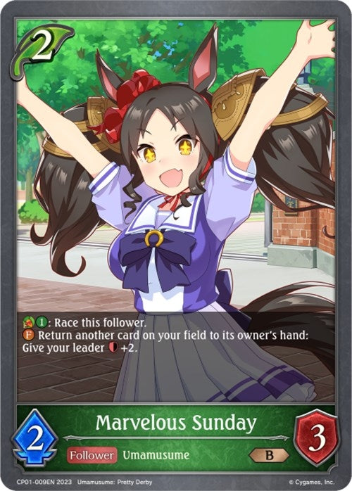 Image for Marvelous Sunday (CP01: Umamusume: Pretty Derby) (CP01-009EN) - Shadowverse: Evolve