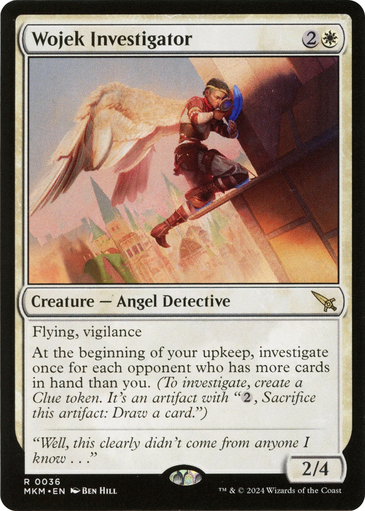 Image for Wojek Investigator (a) (Murders at Karlov Manor) (36) - Magic: The Gathering