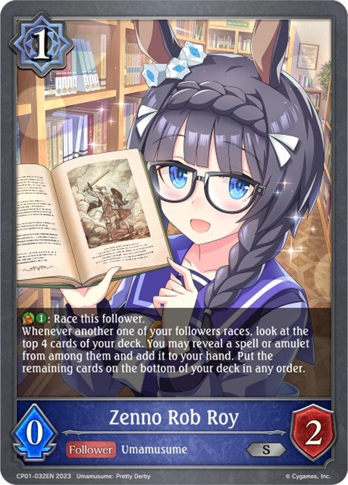 Image for Zenno Rob Roy (CP01: Umamusume: Pretty Derby) (CP01-032EN) - Shadowverse: Evolve