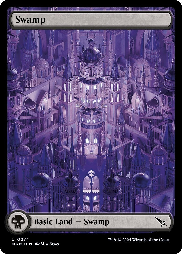 Image for Swamp (0274) (Murders at Karlov Manor) (274) - Magic: The Gathering