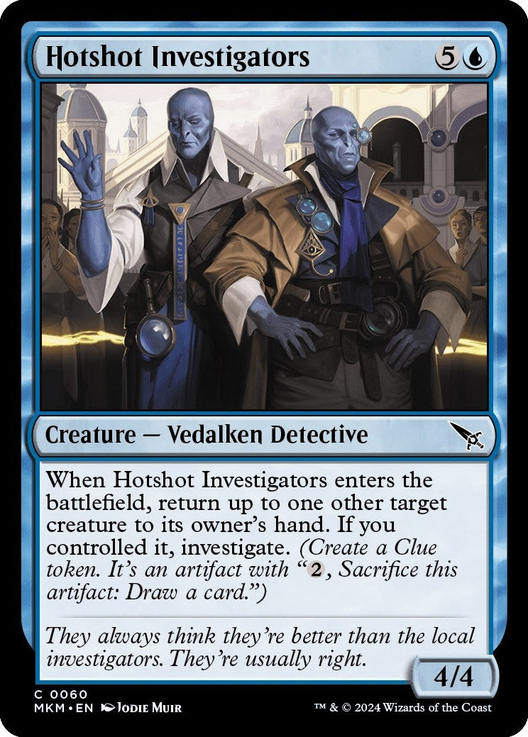 Image for Hotshot Investigators (Murders at Karlov Manor) (60) - Magic: The Gathering