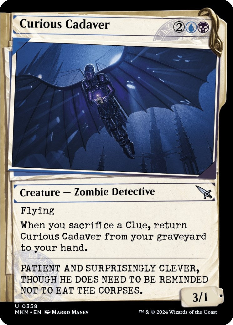 Image for Curious Cadaver (Showcase) (Murders at Karlov Manor) (358) - Magic: The Gathering