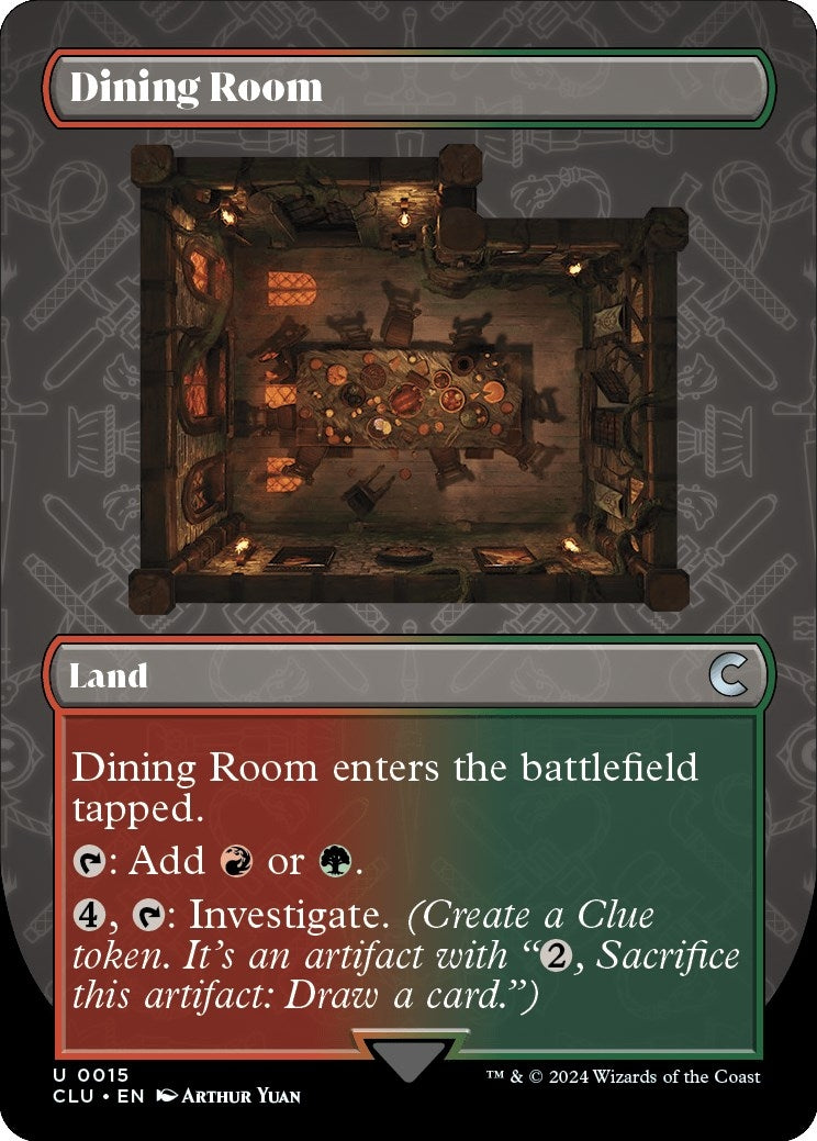Image for Dining Room (Borderless) (Ravnica: Clue Edition) (15) - Magic: The Gathering