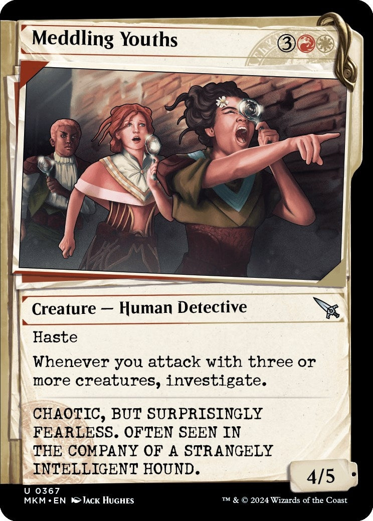 Image for Meddling Youths (Showcase) (Murders at Karlov Manor) (367) - Magic: The Gathering