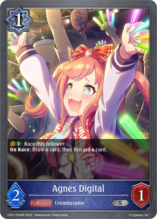 Image for Agnes Digital -P24EN (Foil) (CP01: Umamusume: Pretty Derby) (CP01-P24EN) - Shadowverse: Evolve