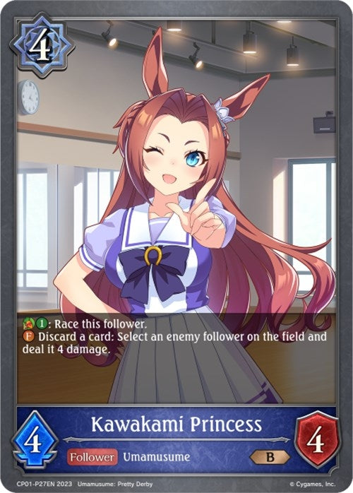 Image for Kawakami Princess - P27EN (Foil) (CP01: Umamusume: Pretty Derby) (CP01-P27EN) - Shadowverse: Evolve