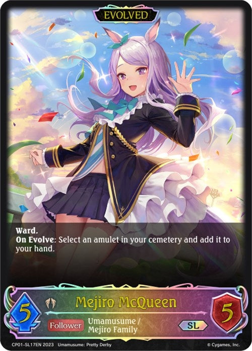 Image for Mejiro McQueen (Evolved) (SL) (CP01: Umamusume: Pretty Derby) (CP01-SL17EN) - Shadowverse: Evolve