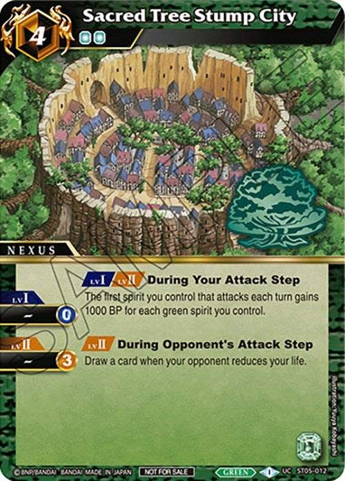 Image for Sacred Tree Stump City (Event Pack Vol. 3) (Launch & Event Promos) (ST05-012) - Battle Spirits Saga