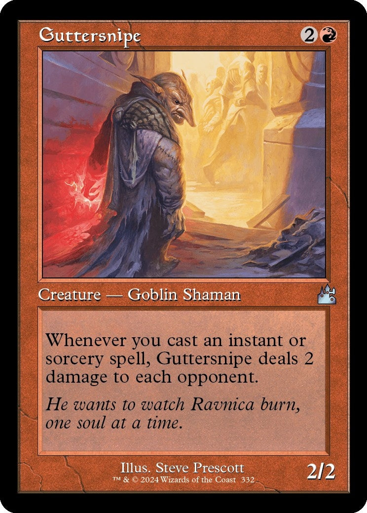 Image for Guttersnipe (Retro Frame) (Ravnica Remastered) (332) - Magic: The Gathering