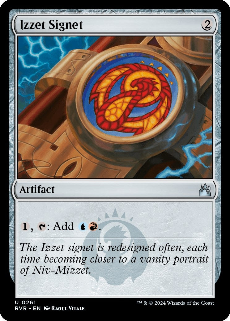 Image for Izzet Signet (Ravnica Remastered) (261) - Magic: The Gathering