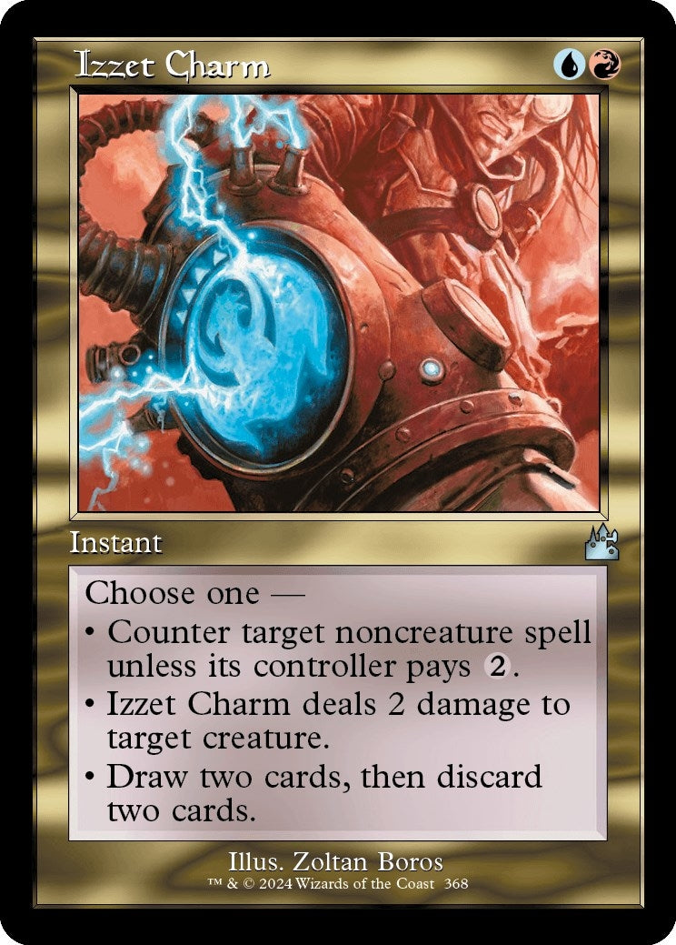 Image for Izzet Charm (Retro Frame) (Ravnica Remastered) (368) - Magic: The Gathering