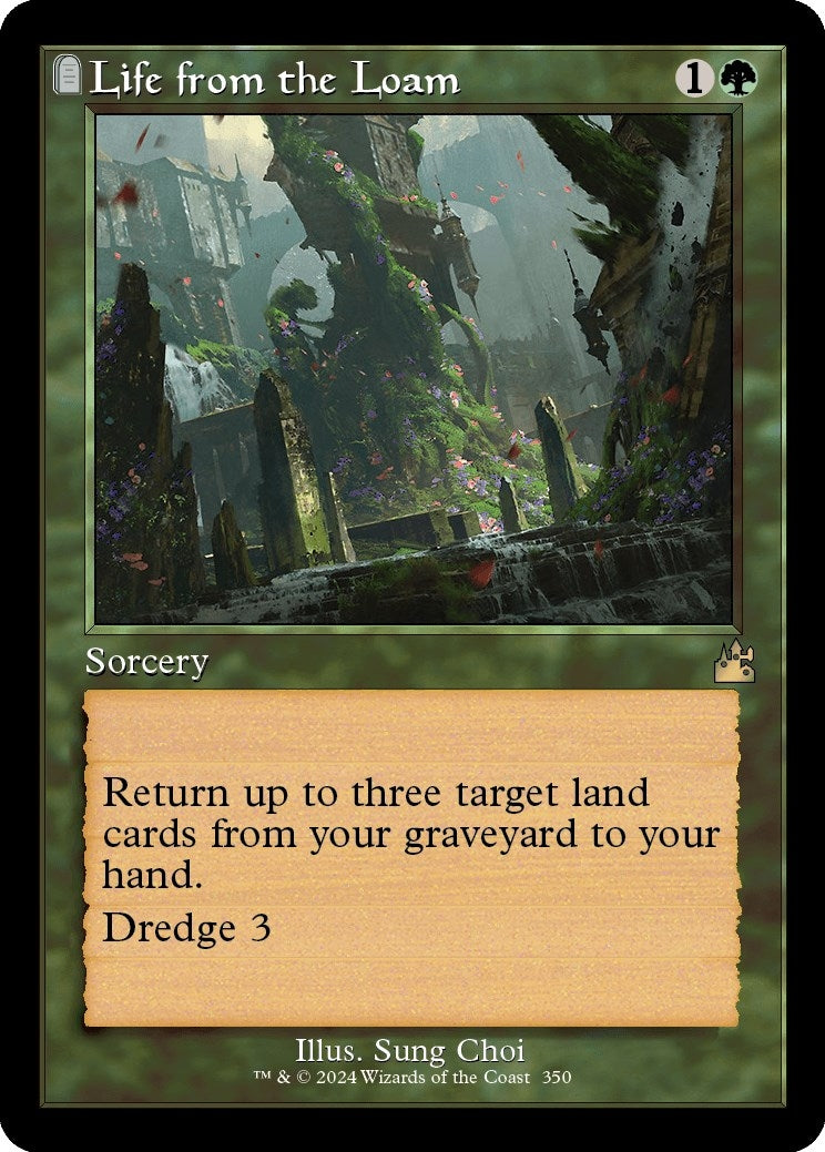 Image for Life from the Loam (Retro Frame) (Ravnica Remastered) (350) - Magic: The Gathering