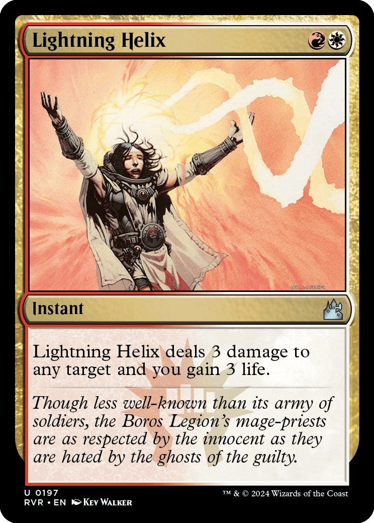 Image for Lightning Helix (Ravnica Remastered) (197) - Magic: The Gathering