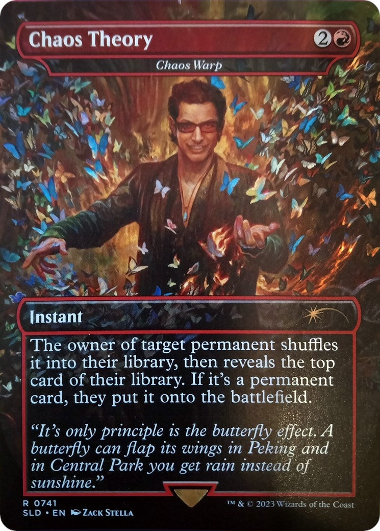 Image for Chaos Theory - Chaos Warp (Secret Lair Drop Series) (741) - Magic: The Gathering