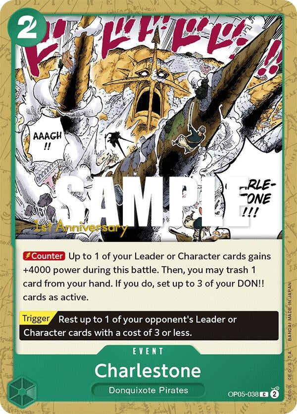 Image for Charlestone (Awakening of the New Era: 1st Anniversary Tournament Cards) (OP05-038) - One Piece Card Game