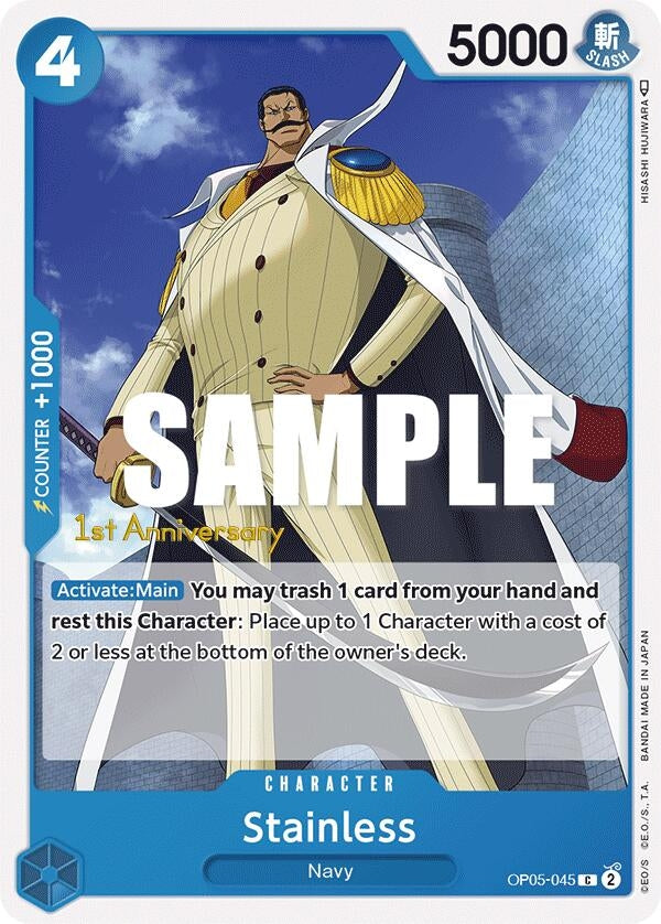 Image for Stainless (Awakening of the New Era: 1st Anniversary Tournament Cards) (OP05-045) - One Piece Card Game
