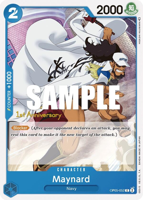 Image for Maynard (Awakening of the New Era: 1st Anniversary Tournament Cards) (OP05-052) - One Piece Card Game