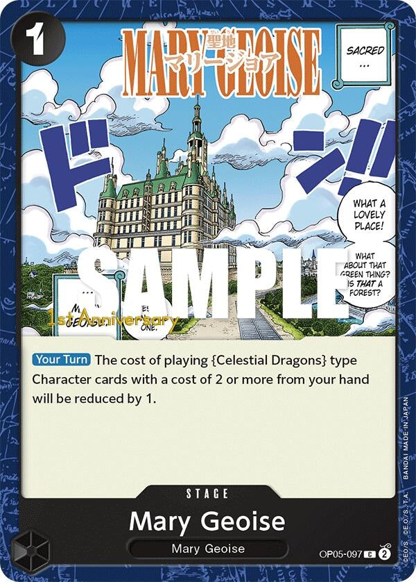 Image for Mary Geoise (Awakening of the New Era: 1st Anniversary Tournament Cards) (OP05-097) - One Piece Card Game
