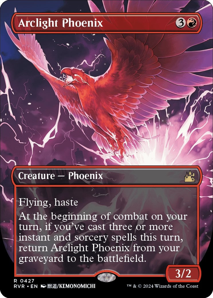 Image for Arclight Phoenix (Anime Borderless) (Ravnica Remastered) (427) - Magic: The Gathering