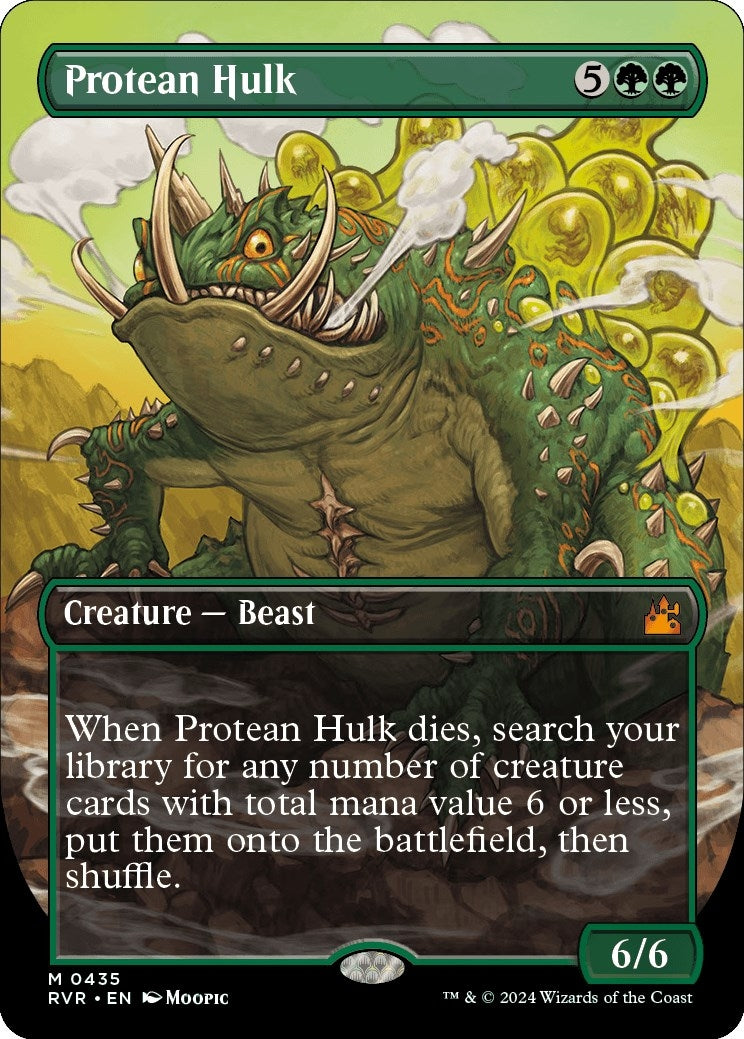 Image for Protean Hulk (Anime Borderless) (Ravnica Remastered) (435) - Magic: The Gathering