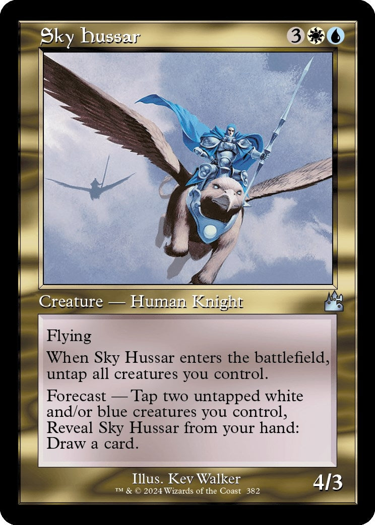 Image for Sky Hussar (Retro Frame) (Ravnica Remastered) (382) - Magic: The Gathering