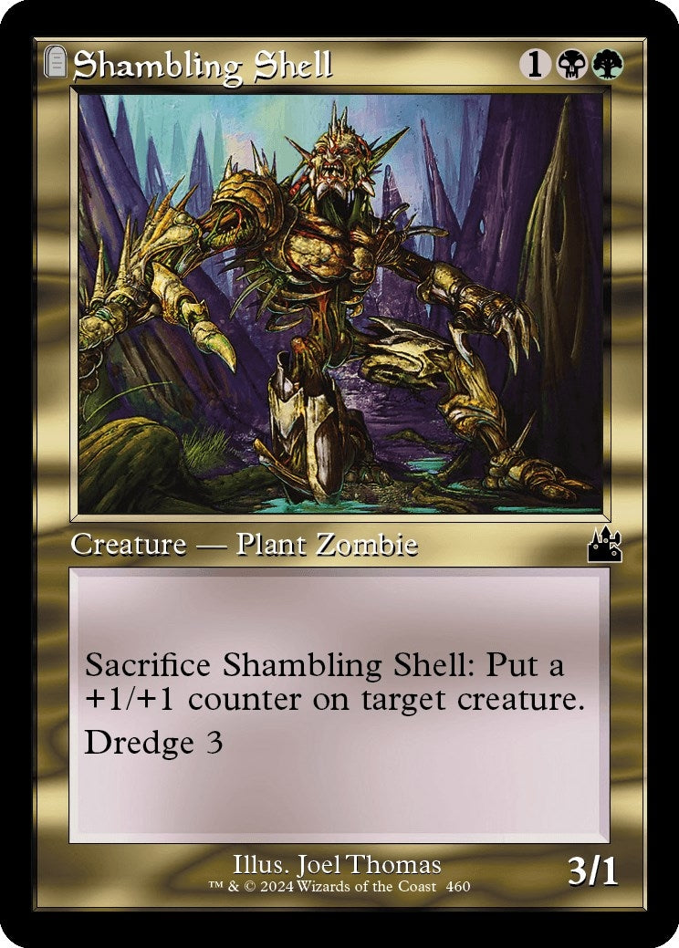 Image for Shambling Shell (Retro Frame) (Ravnica Remastered) (460) - Magic: The Gathering