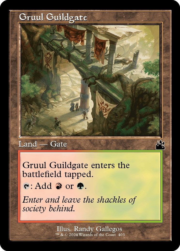 Image for Gruul Guildgate (Retro Frame) (Ravnica Remastered) (403) - Magic: The Gathering
