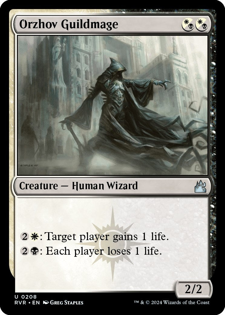 Image for Orzhov Guildmage (Ravnica Remastered) (208) - Magic: The Gathering