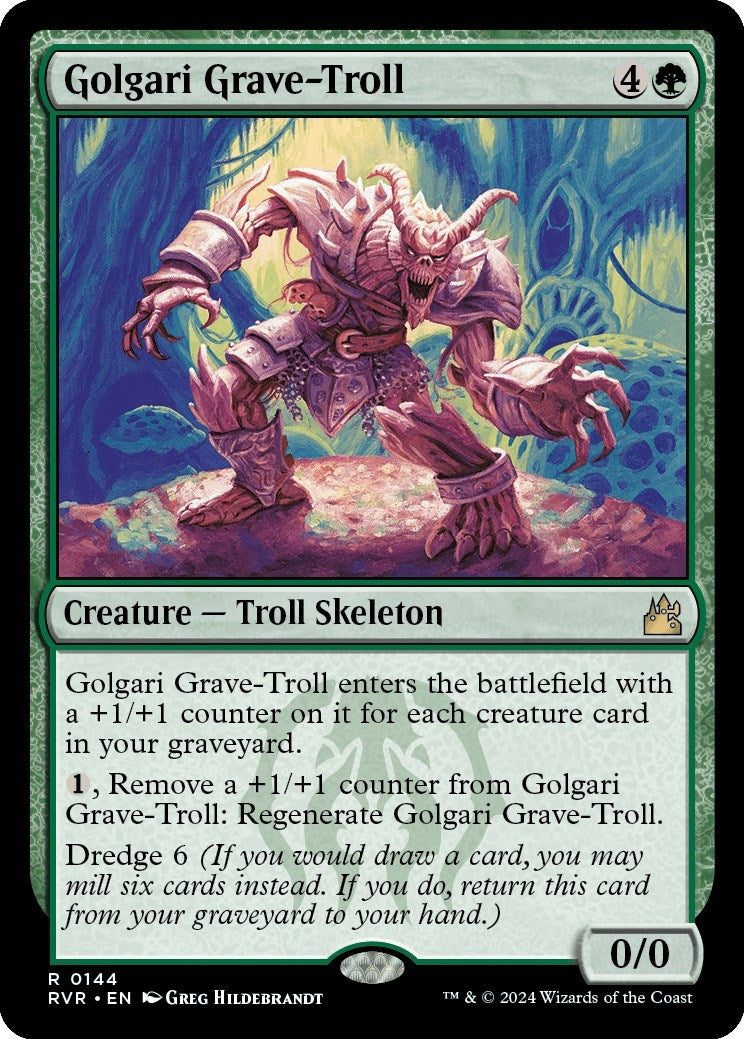 Image for Golgari Grave-Troll (Ravnica Remastered) (144) - Magic: The Gathering