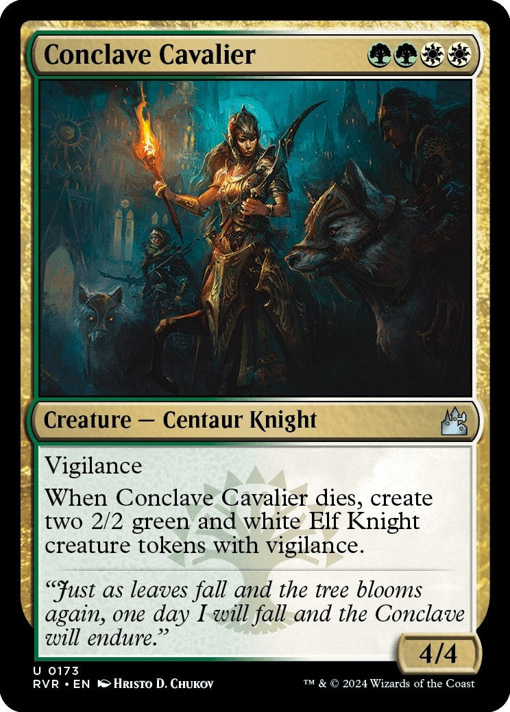 Image for Conclave Cavalier (Ravnica Remastered) (173) - Magic: The Gathering
