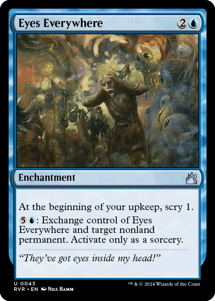 Image for Eyes Everywhere (Ravnica Remastered) (43) - Magic: The Gathering